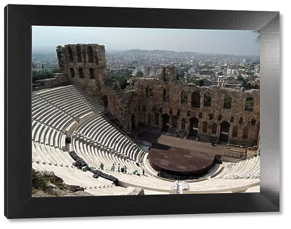 Odeon of Herodes Atticus, Athens, Greece, 2003. Creator: Ethel Davies