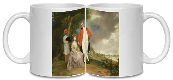 The Hon. William Monson and His Wife, Ann Debonnaire, c1786. Creator: Arthur William Devis