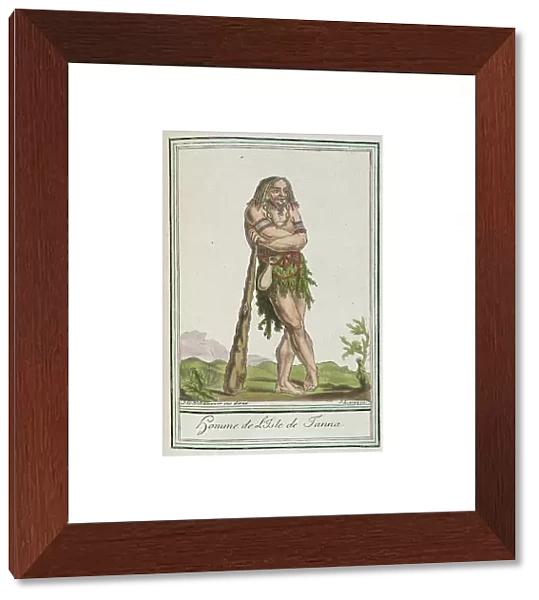 Costumes de Différents Pays, Homme de l'Isle de Tanna, c1797. Creators: Jacques Grasset de Saint-Sauveur, LF Labrousse