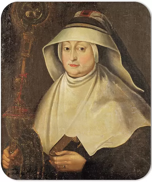 Krystyna Eufemia Radzivill (1598-1657), Abbess at the Benedictine convent in Nesviz. Creator: Unknown