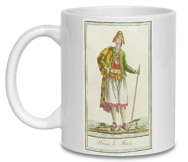 Costumes de Différents Pays, Homme de Murcie, c1797. Creator: Jacques Grasset de Saint-Sauveur