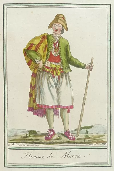 Costumes de Différents Pays, Homme de Murcie, c1797. Creator: Jacques Grasset de Saint-Sauveur