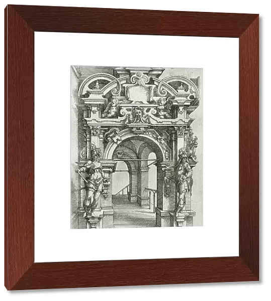 Architectural Fantasy, 1598. Creator: Wendel Dietterlin the Elder