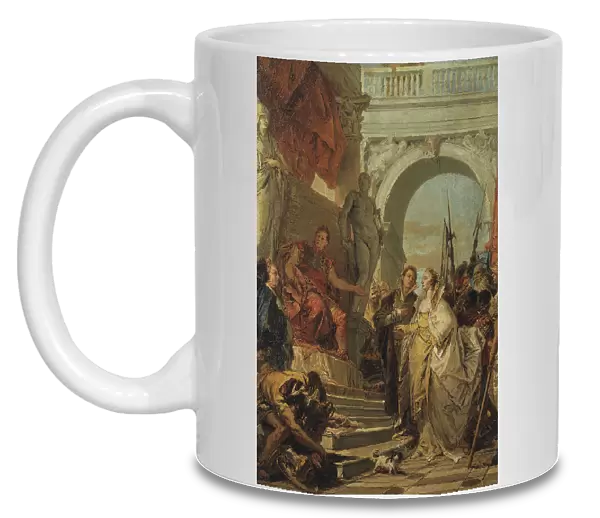 The Continence of Scipio, early-mid 18th century. Creator: Giovanni Battista Tiepolo