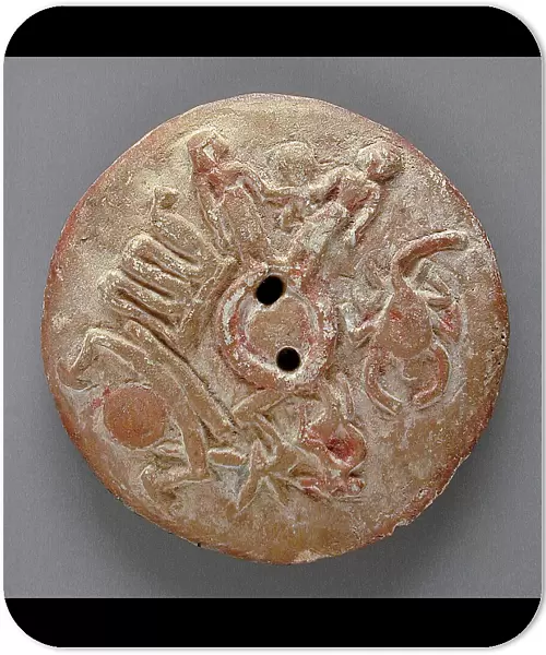 Astrological Disc (image 1 of 3), 30th Dynasty-Ptolemaic Period (332-31 BCE). Creator: Unknown