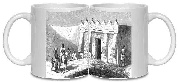 House of the Daughter of the last King of Segou, at Yamina; Journey from the Senegal... 1875. Creator: Unknown