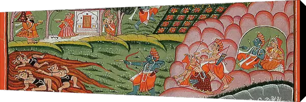 Episodes in the Panchavati Forest, Folio from a Ramayana (Adventures of Rama), between 1775 and 1800 Creator: Unknown