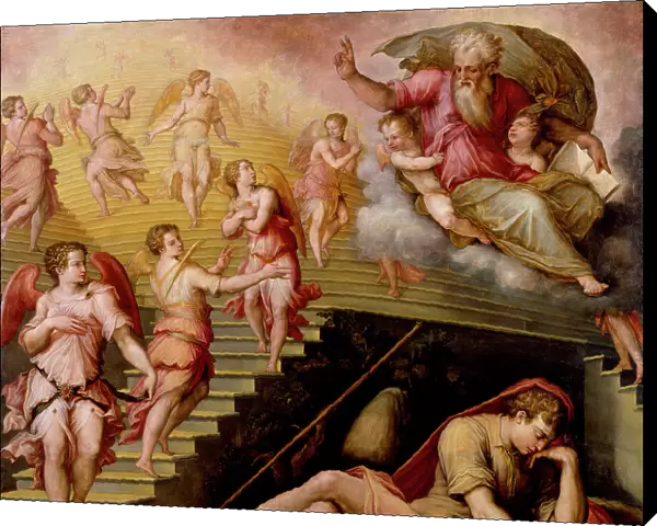 Jacob's Dream, 1557-1558. Creator: Giorgio Vasari