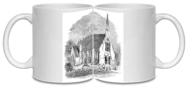 Holy Trinity Chapel School at Reach, Cambridgeshire, 1860. Creator: Unknown