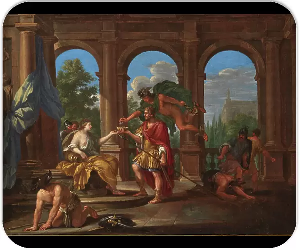 Circe and Ulysses, 1611-1669. Creators: Filippo Lauri, Pietro da Cortona