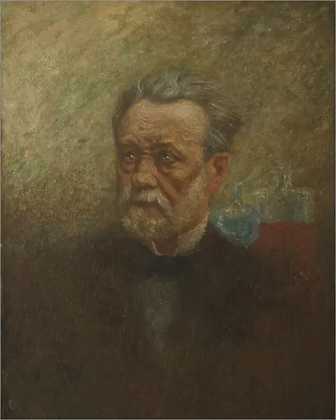 Portrait of Louis Pasteur (1822-1895). Creator: Lévy-Dhurmer, Lucien (1865-1953)
