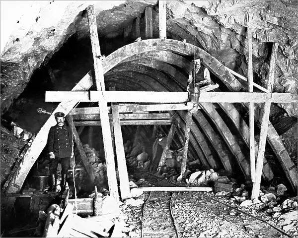 Tunnel Number 30 at Verst 59. Walling, 1900-1904. Creator: Unknown