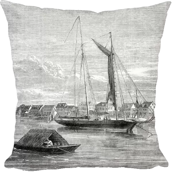 Views in Dutch Guiana: the city of Paramaribo, Surinam, 1864. Creator: Unknown