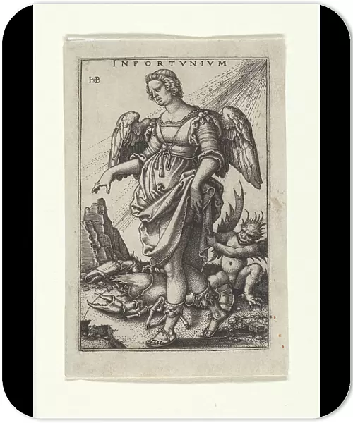 Infortunium (The Misfortune), 1541. Creator: Beham, Hans Sebald (1500-1550)