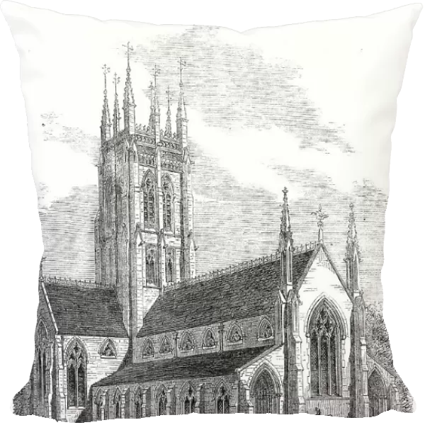 St. Saviour's Church, Clapham, 1864. Creator: Unknown