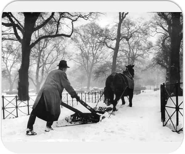 Snow plough 1940