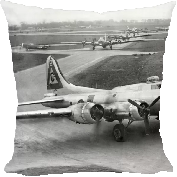 B-17 Flying Fortresses of the 303rd Bomber Group 1945