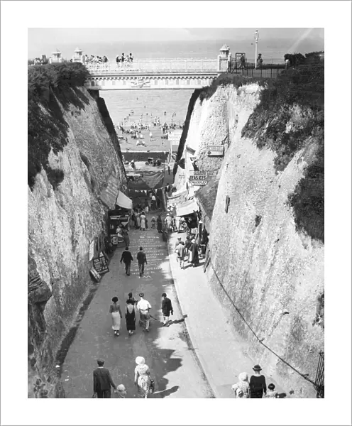 Newgate Gap, Cliftonville, Margate, Kent 1935