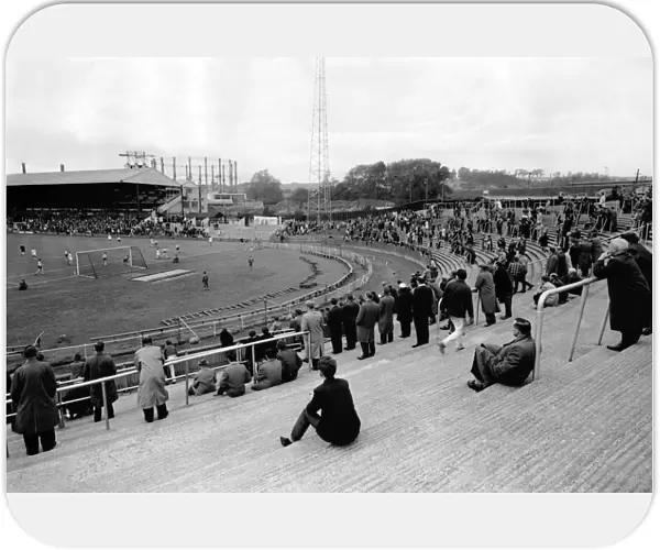 Bristol Rovers v Crystal Palace at Eastville Stadium 1963