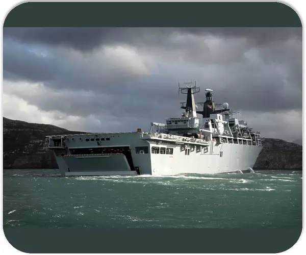 Albion Class Assault Ship HMS Bulwark