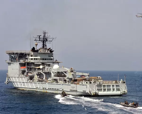 RFA Diligence During a Counter Piracy Boarding Exercise