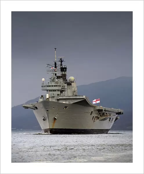 HMS Ark Royal Visits HMNB Clyde for the Final Time