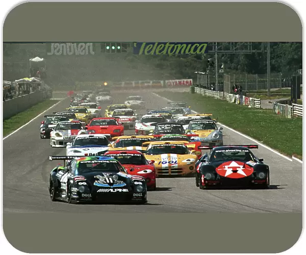 Start Of The First Round Of The FIA GT S