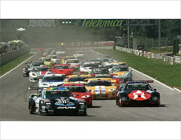 Start Of The First Round Of The FIA GT S