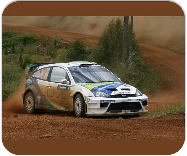 2004 FIA World Rally Champs. Round Sixteen, Rally Australia. 11th - 14th November 2004. Francois Duval, Ford, action. World Copyright: McKlein / LAT