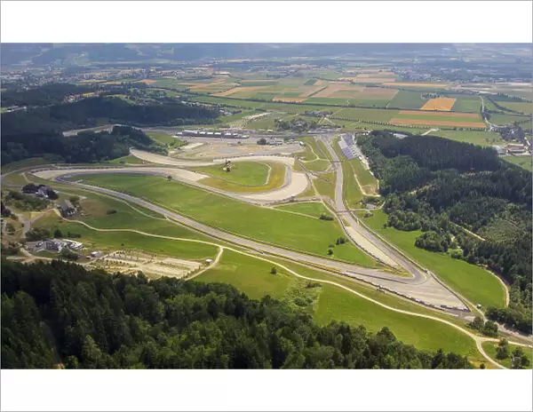 Ariel View, Red Bull Ring, Spielberg, Austria, Hungary, 24 July 2013