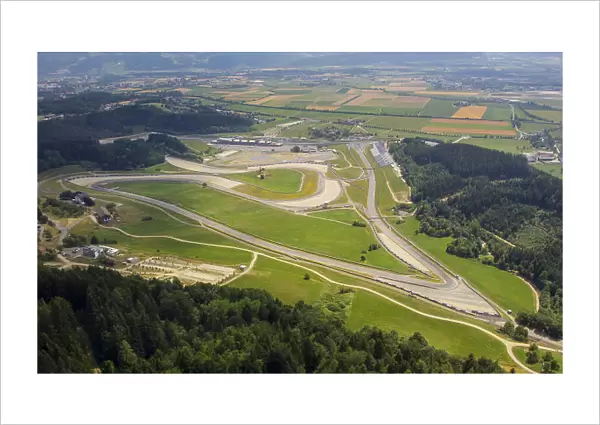 Ariel View, Red Bull Ring, Spielberg, Austria, Hungary, 24 July 2013