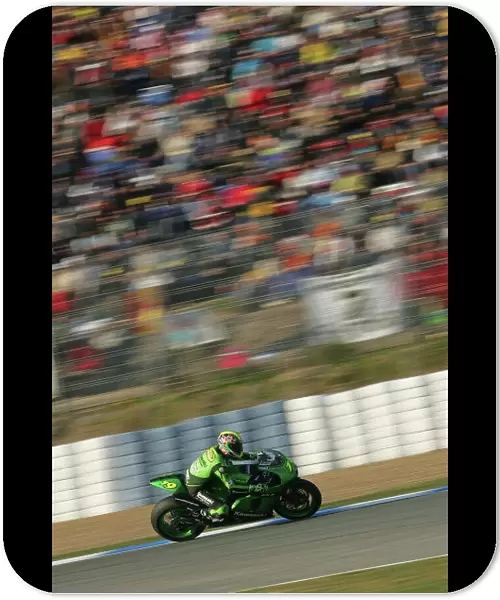 Moto GP. Olivier Jacque (FRA) Kawasaki Racing Team