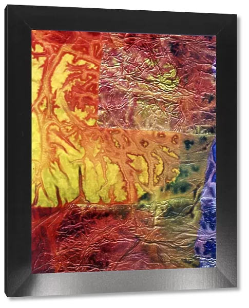 Rhapsody of Colors 55, Abstract art (Mixed Media)