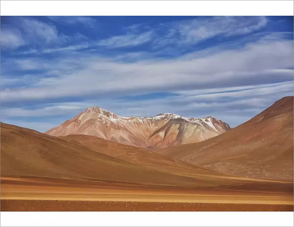 The Surreal Landscape Of Bolivias Altiplano Region, Near Uyuni; Bolivia