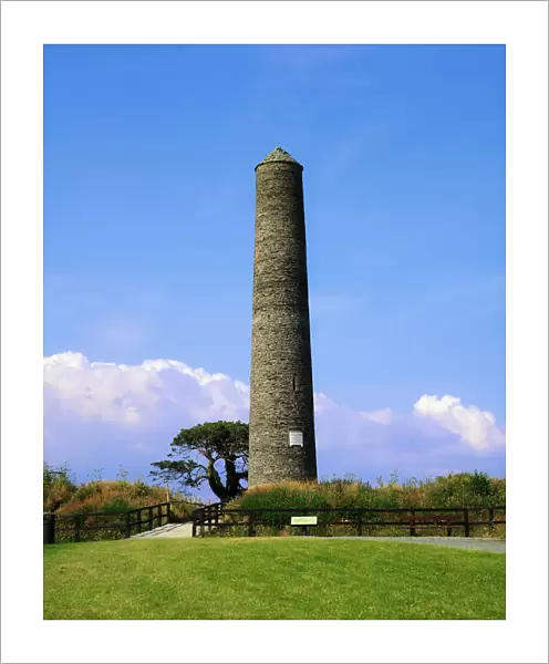 Irish National Heritage Park, Co Wexford, Ireland; Round Tower Replica Built In 1857
