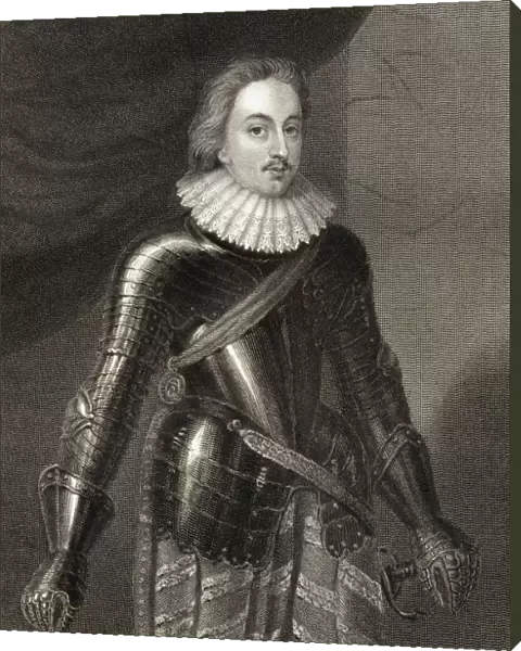 Henry Prince Of Wales 1594-1612 From The Book 'Lodges British Portraits'Published London 1823