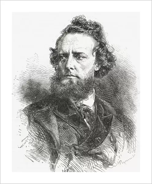 William Hepworth Dixon, 1821 To 1879. English Historian And Traveller. From El Mundo En La Mano, Published 1878