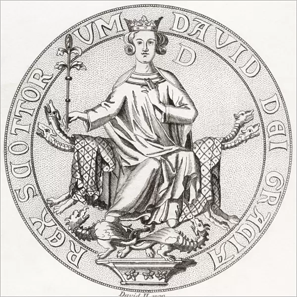 Seal Of David Ii, 1324