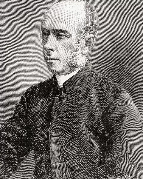 Anthony Wilson Thorold, 1825 - 1895. Anglican Bishop of Winchester in the Victorian era. From The Strand Magazine, published January to June 1894
