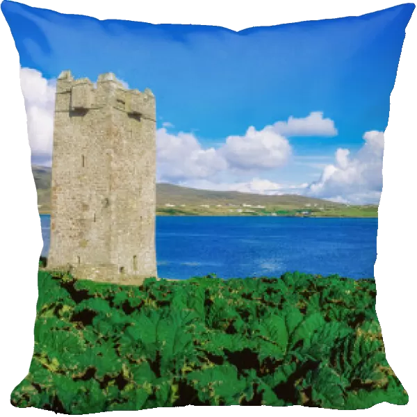 Carrickkildavnet Castle, Achill Island, County Mayo, Ireland