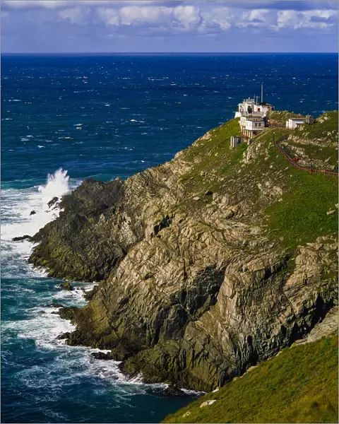 Mizen Head, Co Cork, Ireland; Signal Station And Visitor Center On The Atlantic