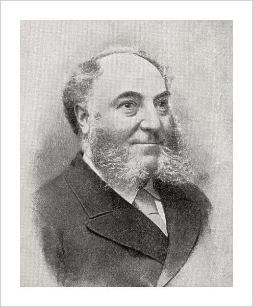 William Whiteley, 1831 - 1907. English entrepreneur. From The Business Encyclopedia and Legal Adviser, published 1920