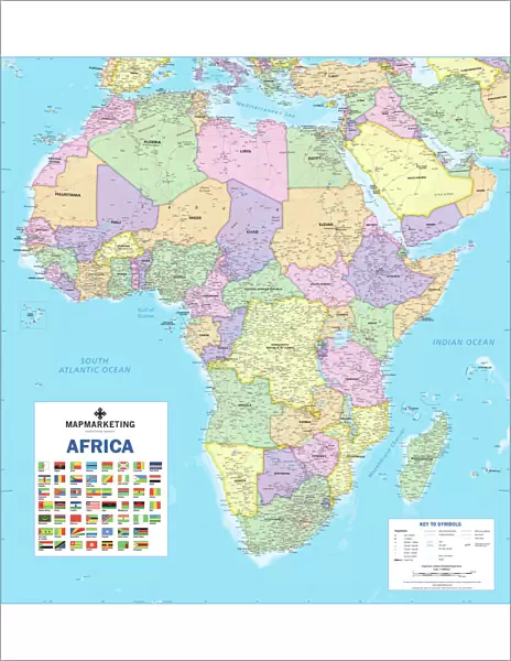 Africa Political Map