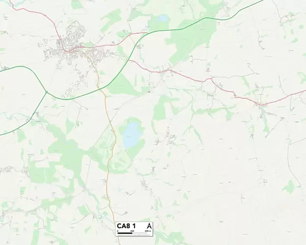 Carlisle CA8 1 Map