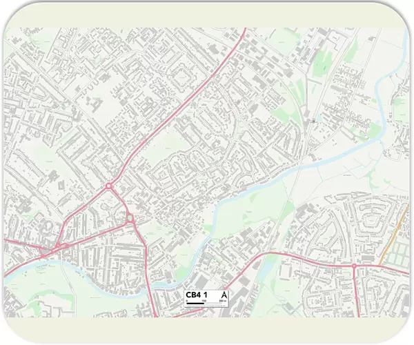 Cambridge CB4 1 Map