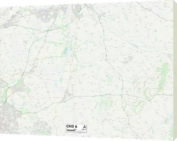 Cheshire West and Chester CH3 6 Map