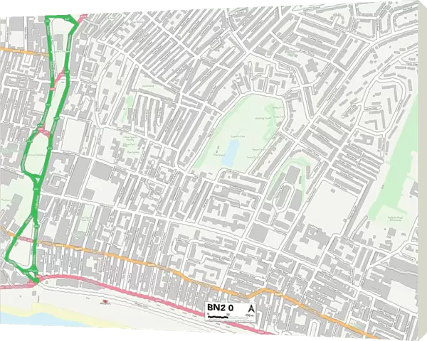 Brighton and Hove BN2 0 Map
