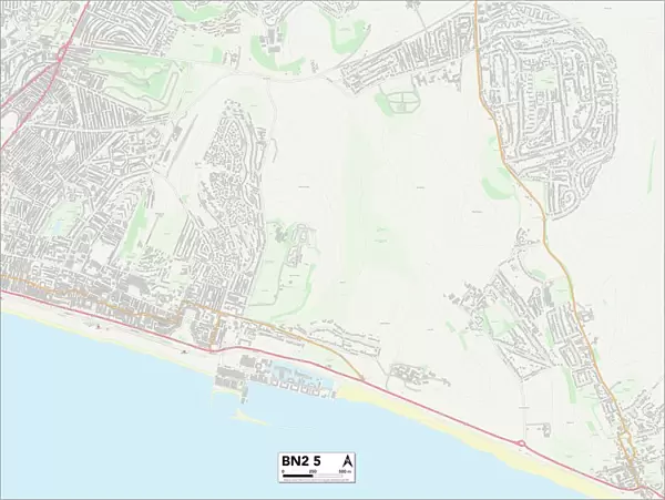 Brighton and Hove BN2 5 Map