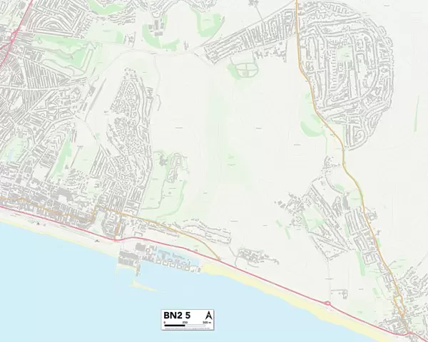Brighton and Hove BN2 5 Map