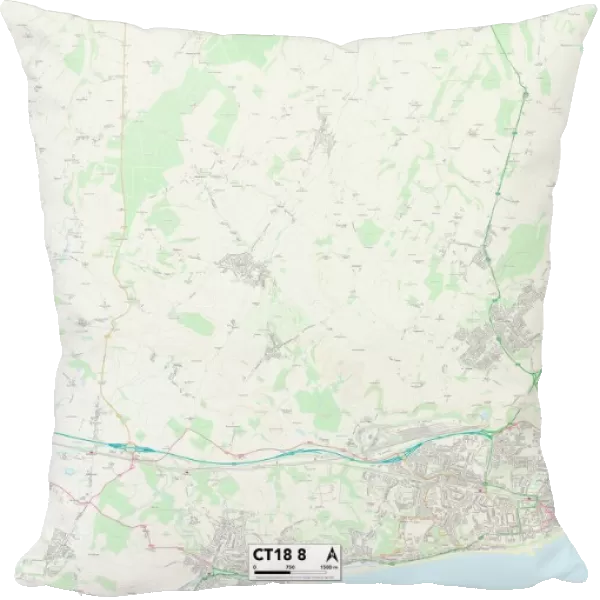 Folkestone CT18 8 Map